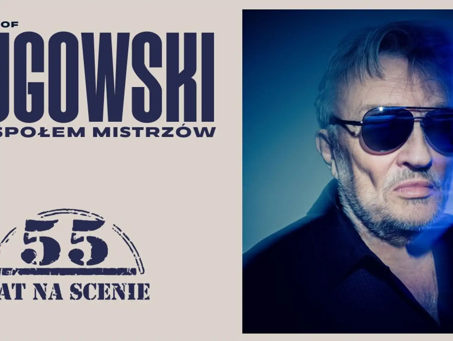 KRZYSZTOF CUGOWSKI w OTRĘBUSACH - 55 lat muzycznej historii