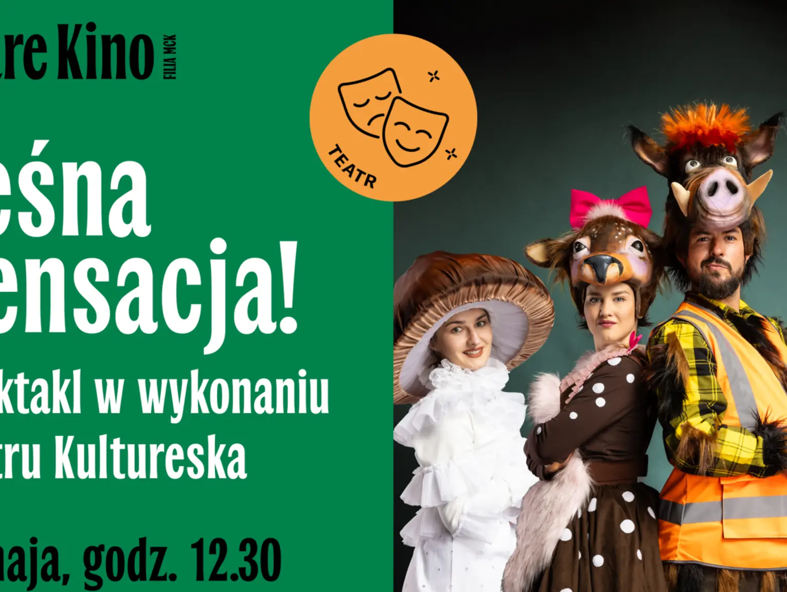 Leśna sensacja! – spektakl dla dzieci