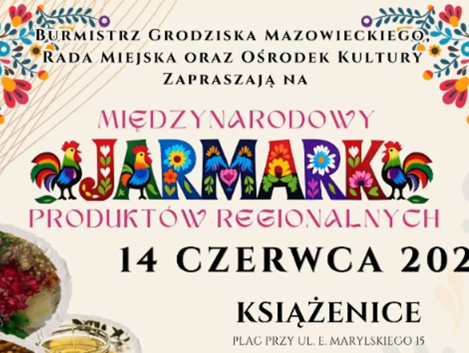 Międzynarodowy Jarmark Produktów Regionalnych w Książenicach