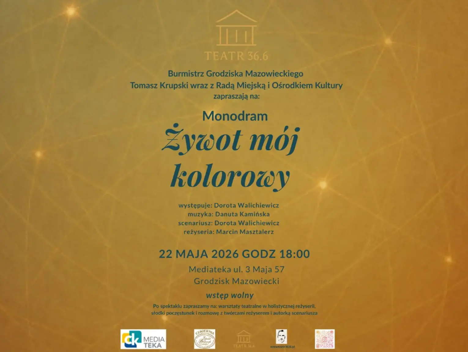Monodram „Żywot mój kolorowy”