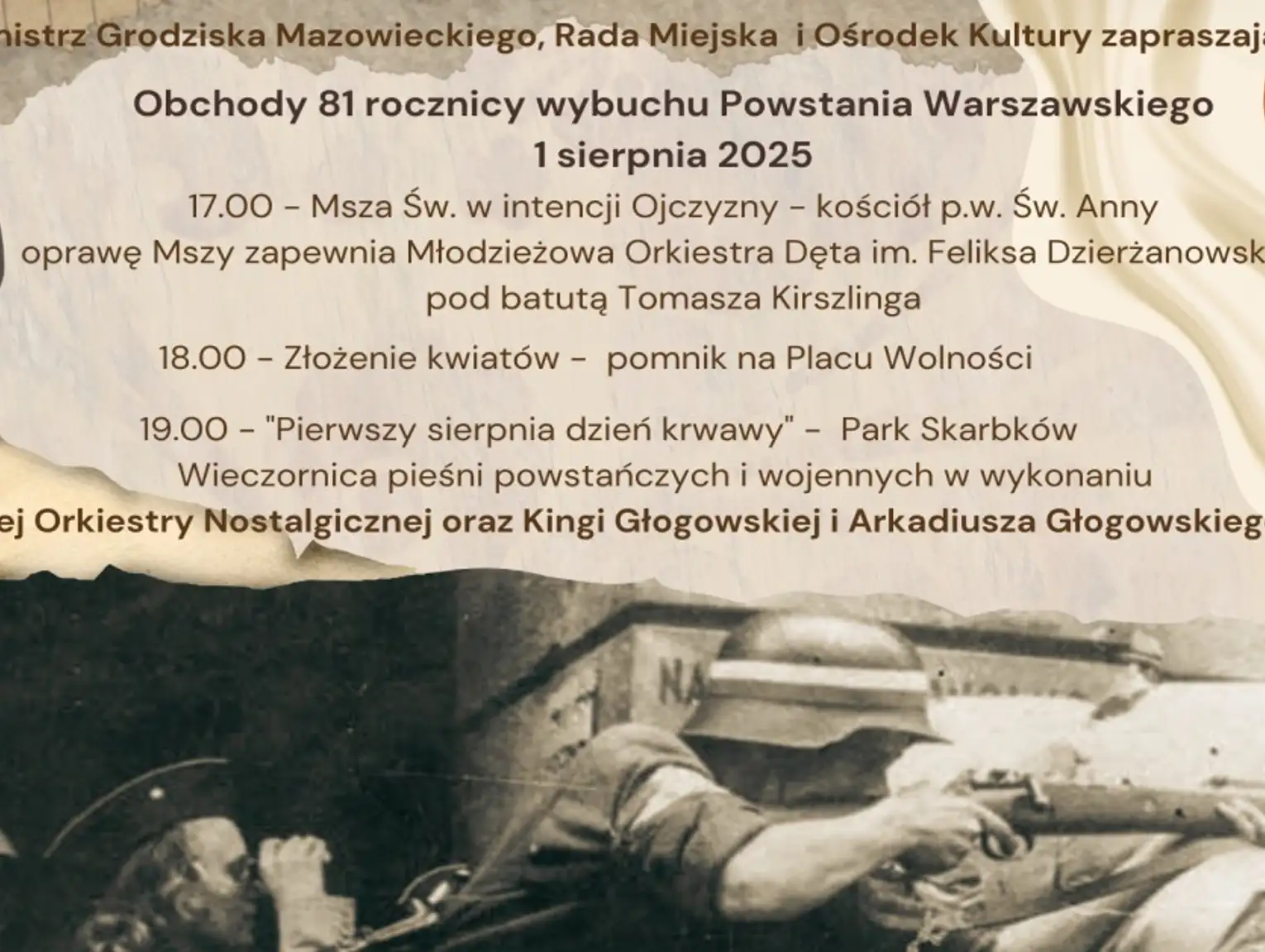 Obchody 81 rocznicy wybuchu Powstania Warszawskiego