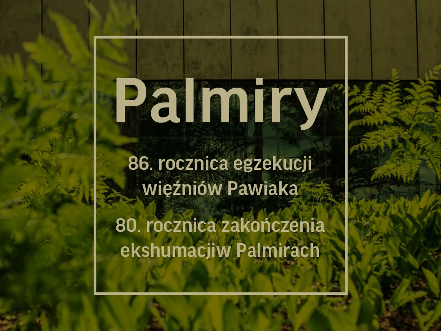 Początki upamiętnienia – 80. rocznica zakończenia ekshumacji w Palmirach | Wykład