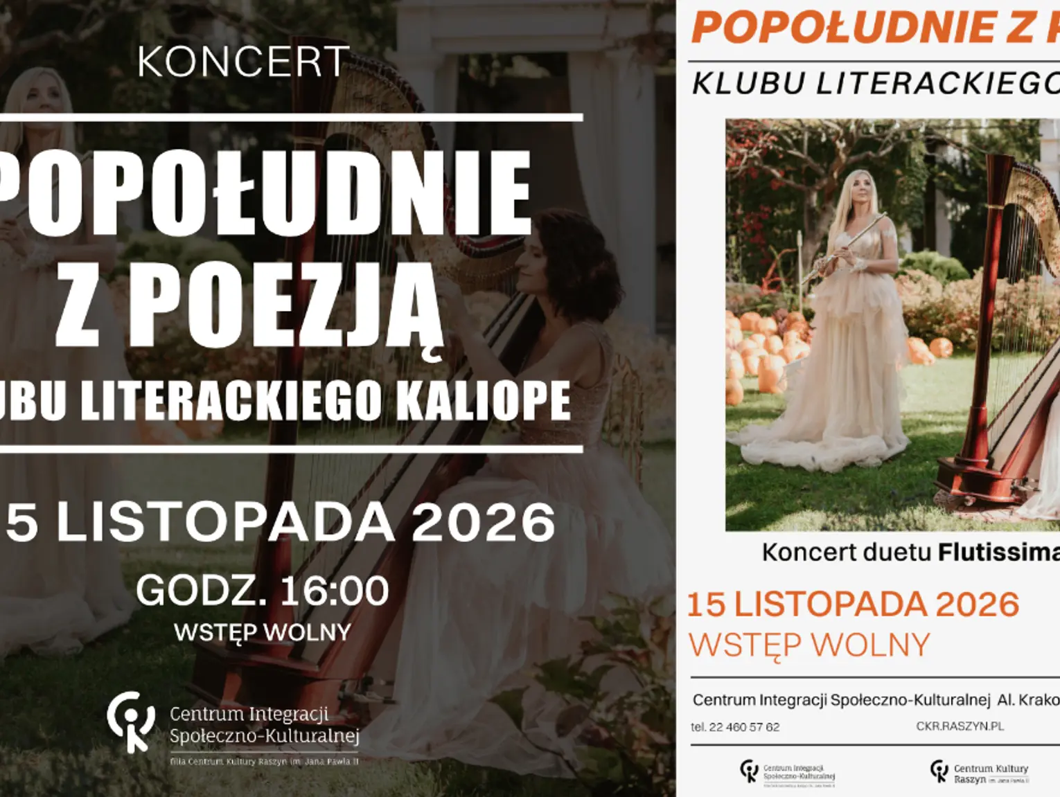 Popołudnie z poezją klubu Kaliope