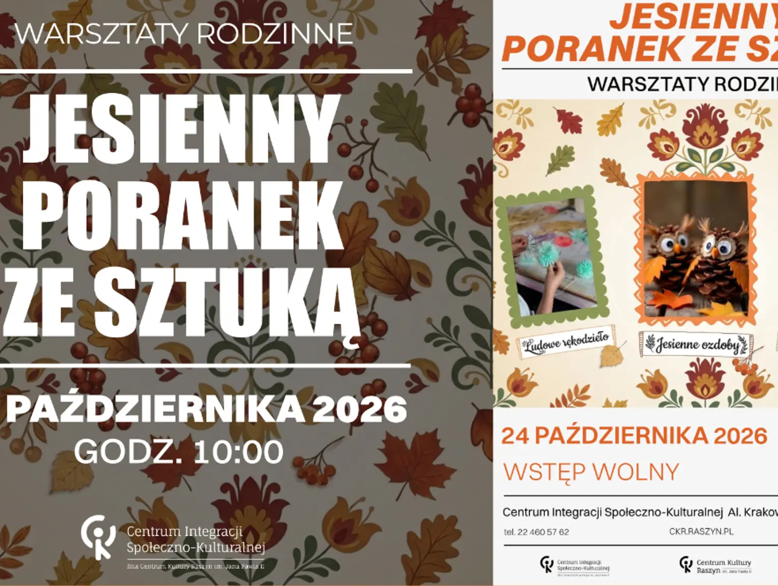 Poranek ze sztuką w Raszynie