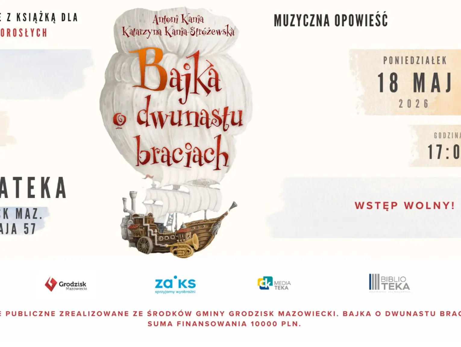 Spotkanie z książką „Bajka o 12 braciach”