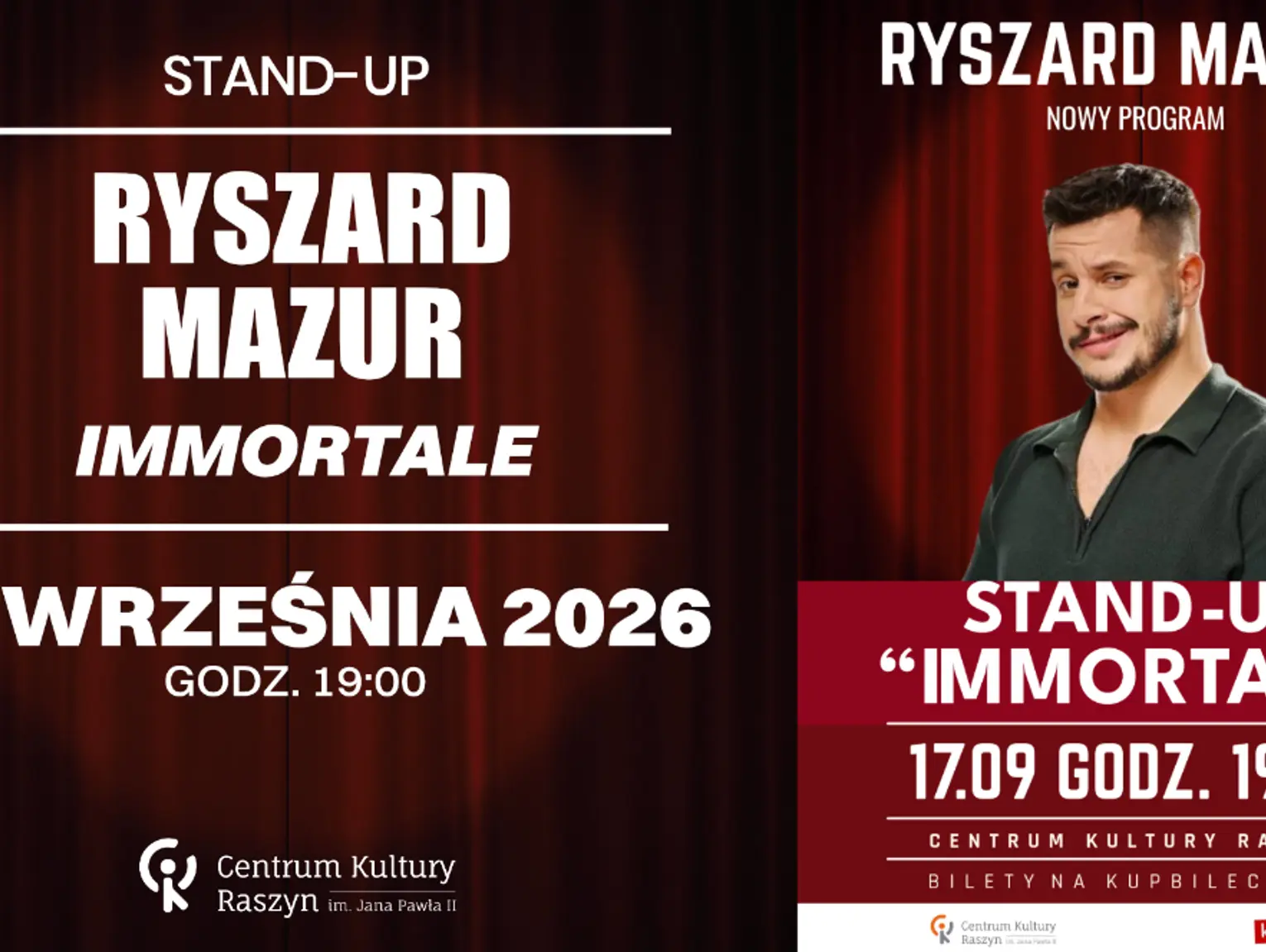 Stand-up: Ryszard Mazur