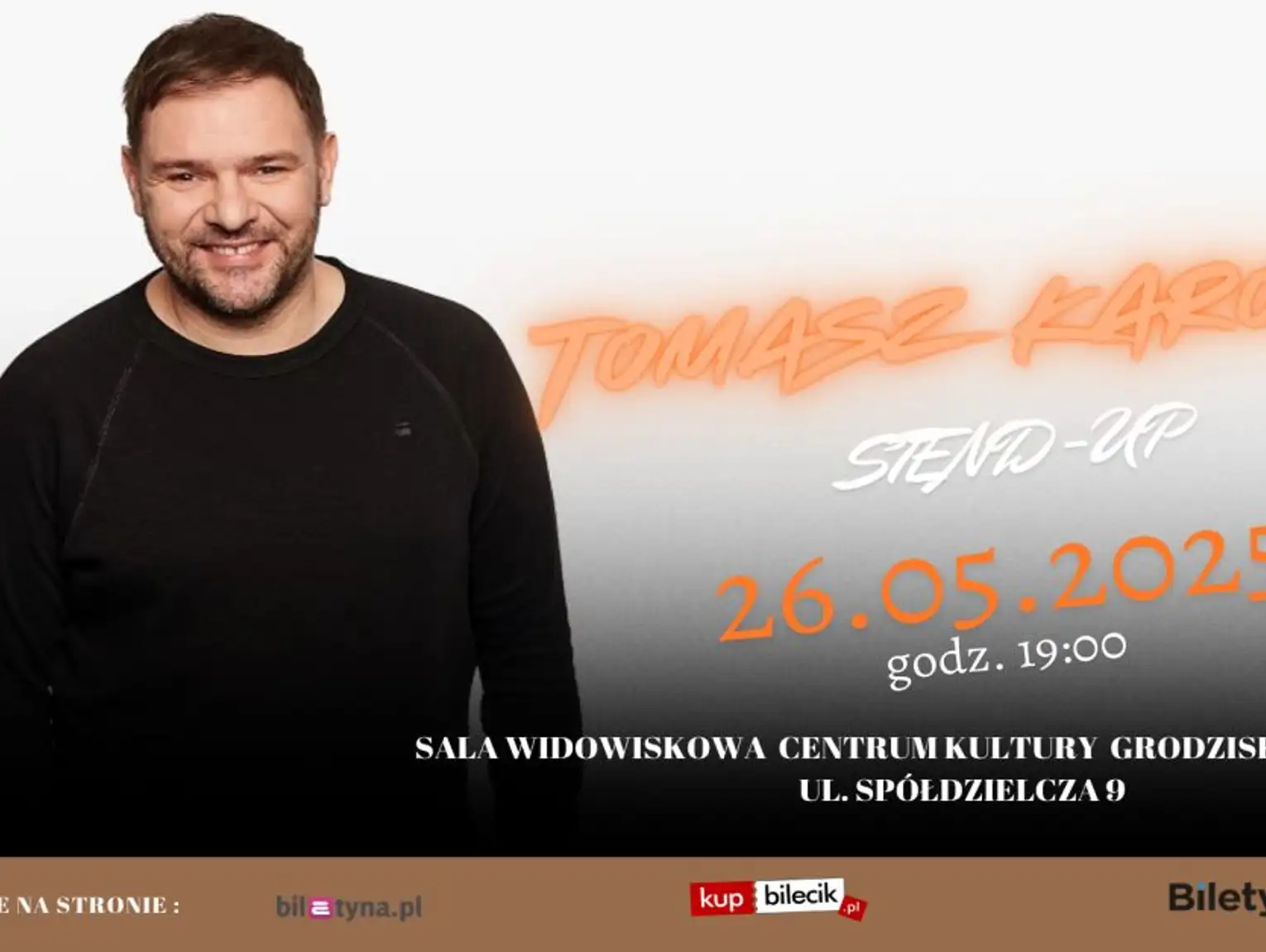 STAND UP TOMASZA KAROLAKA - „50 i co?”