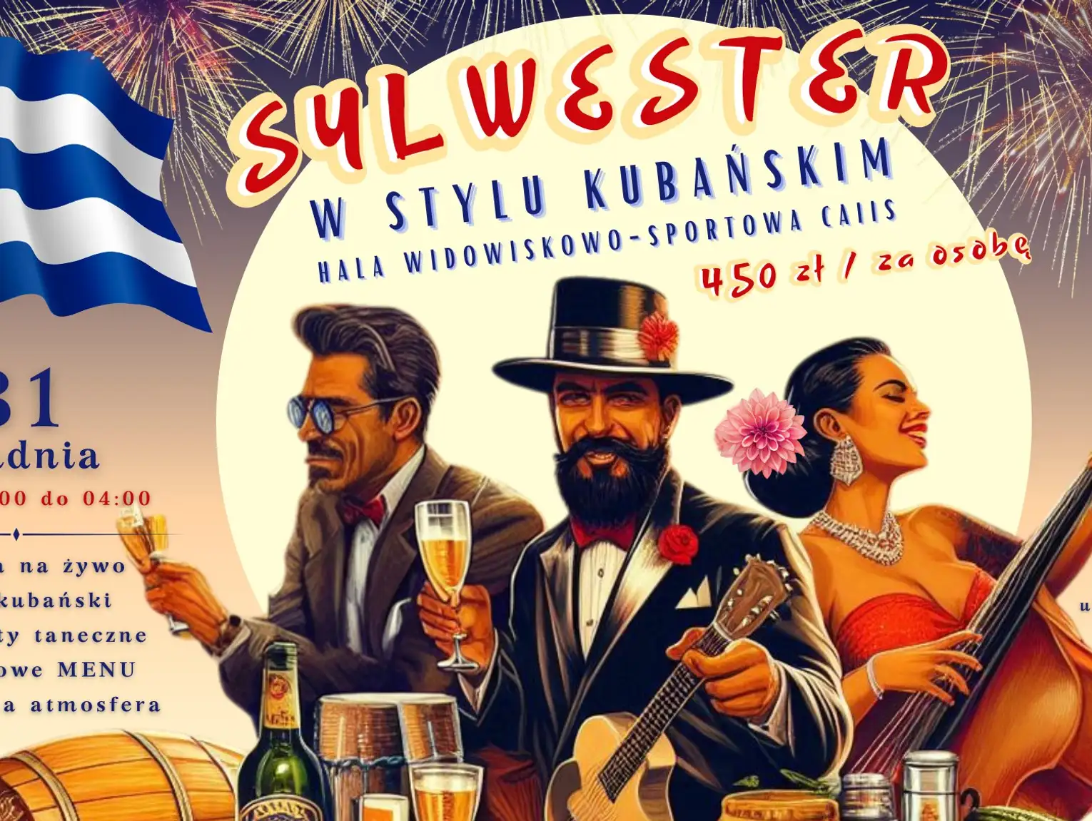 Sylwester w stylu Kubańskim 2024/2025