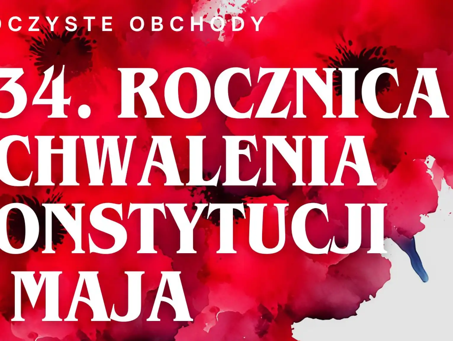 Uroczyste obchody 234. rocznicy uchwalenia Konstytucji 3 Maja w Raszynie.