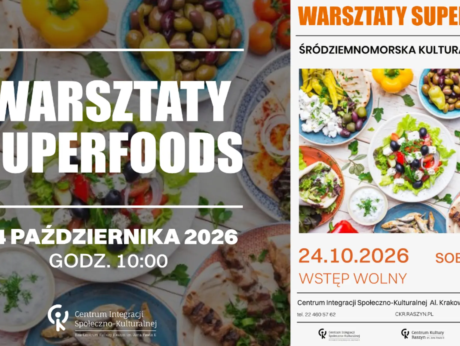 Warsztaty Superfoods- śródziemnomorska kultura na talerzu