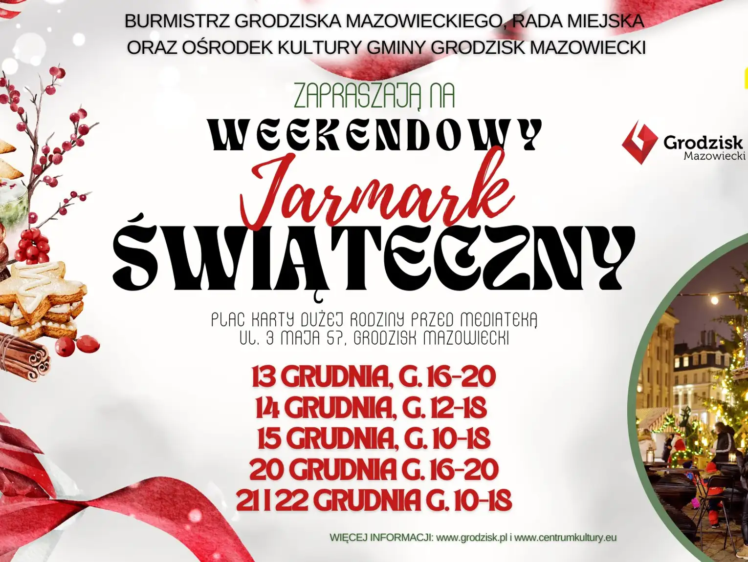 Weekendowy Jarmark Świąteczny