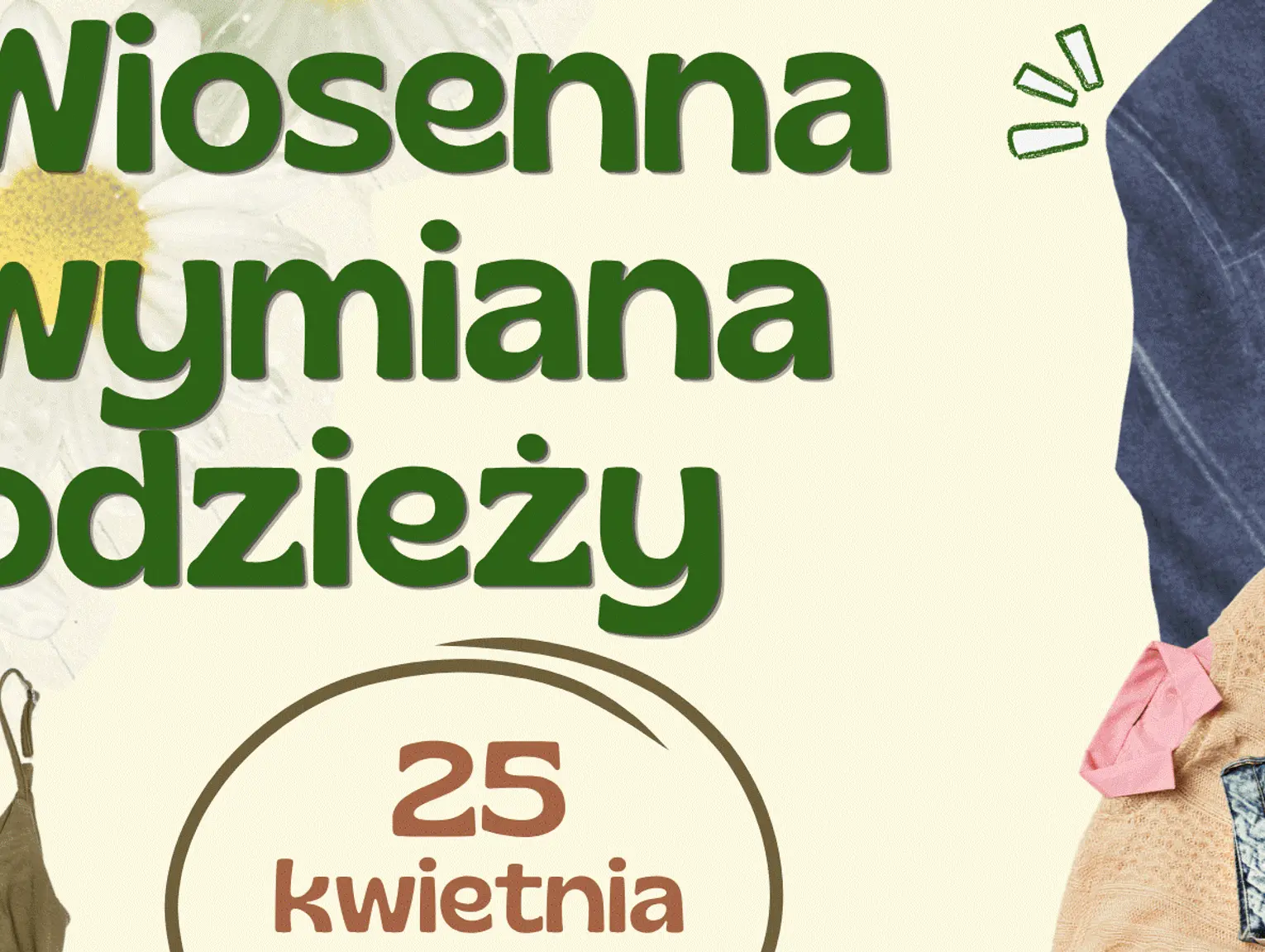 Wiosenna wymiana odzieży – 25 kwietnia 2026 r.