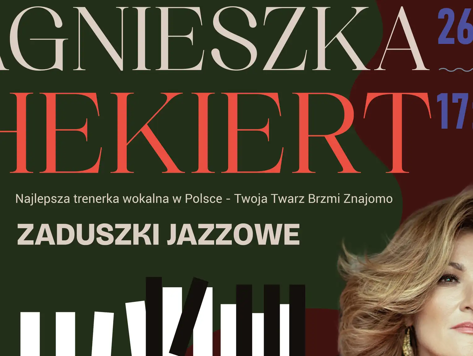 Zaduszki Jazzowe – koncert Agnieszka Hekiert w Piastowie