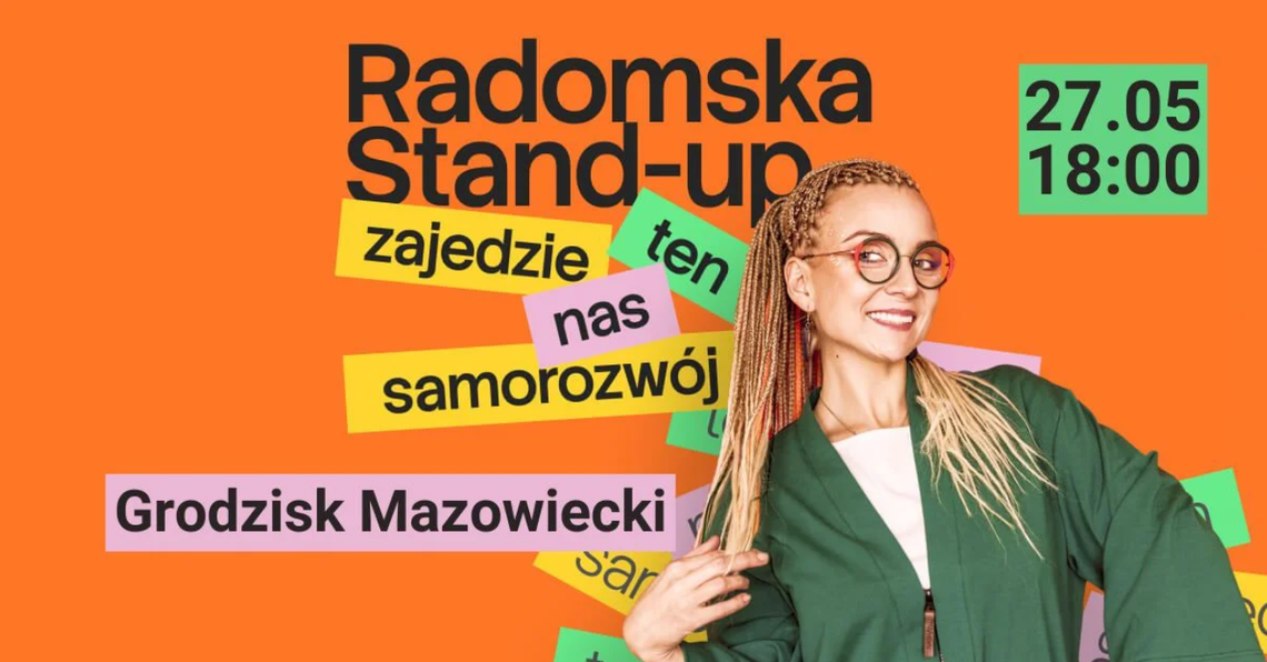 Aleksandra Radomska „Zajedzie nas ten samorozwój” [stand-up]