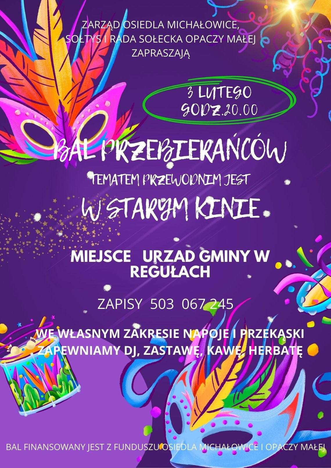 Bal przebierańców - Osiedle Michałowice i Opacz Mała Bal przebierańców - Osiedle Michałowice i Opacz Mała