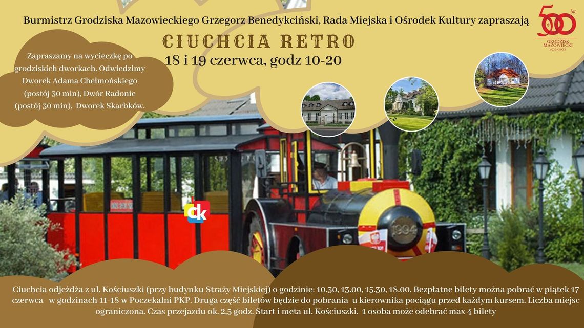 Ciuchcia miejska – dwory i dworki