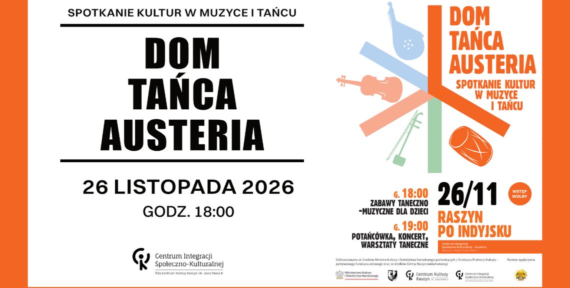 Dom Tańca Austeria - Raszyn po Indyjsku Dom Tańca Austeria - Raszyn po Indyjsku