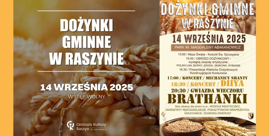 Dożynki Gminne w Raszynie - Koncert zespołu BRATHANKI