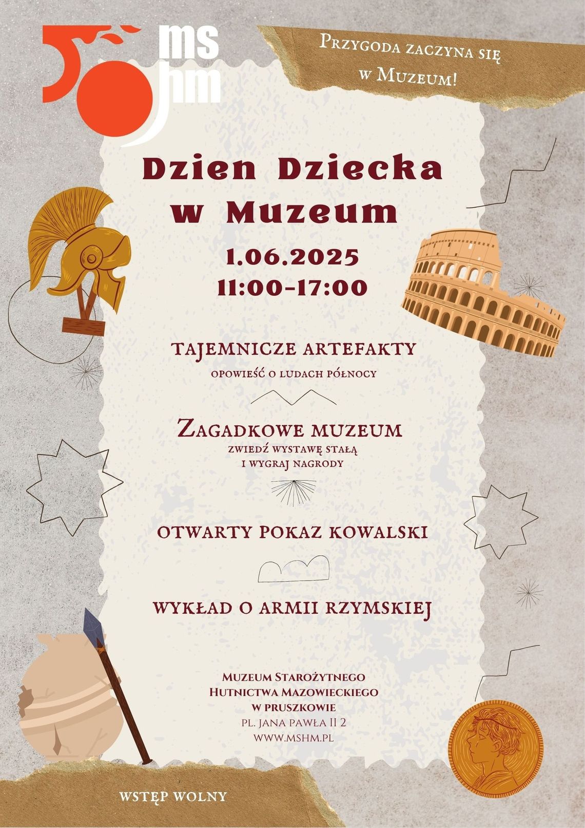 Dzień Dziecka w Muzeum Starożytnego Hutnictwa Mazowieckiego Dzień Dziecka w Muzeum Starożytnego Hutnictwa Mazowieckiego