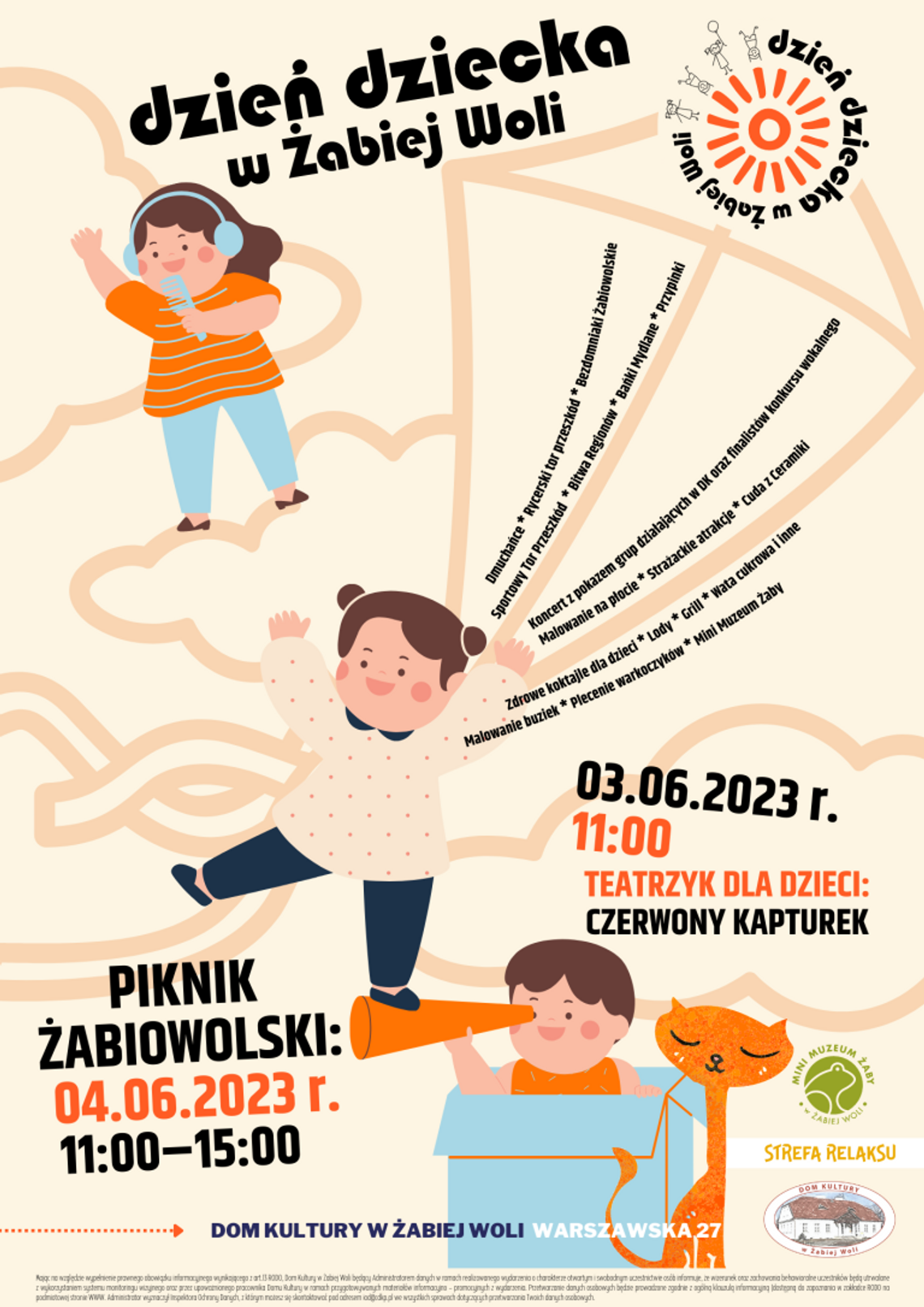 Dzień Dziecka w Żabiej Woli Dzień Dziecka w Żabiej Woli