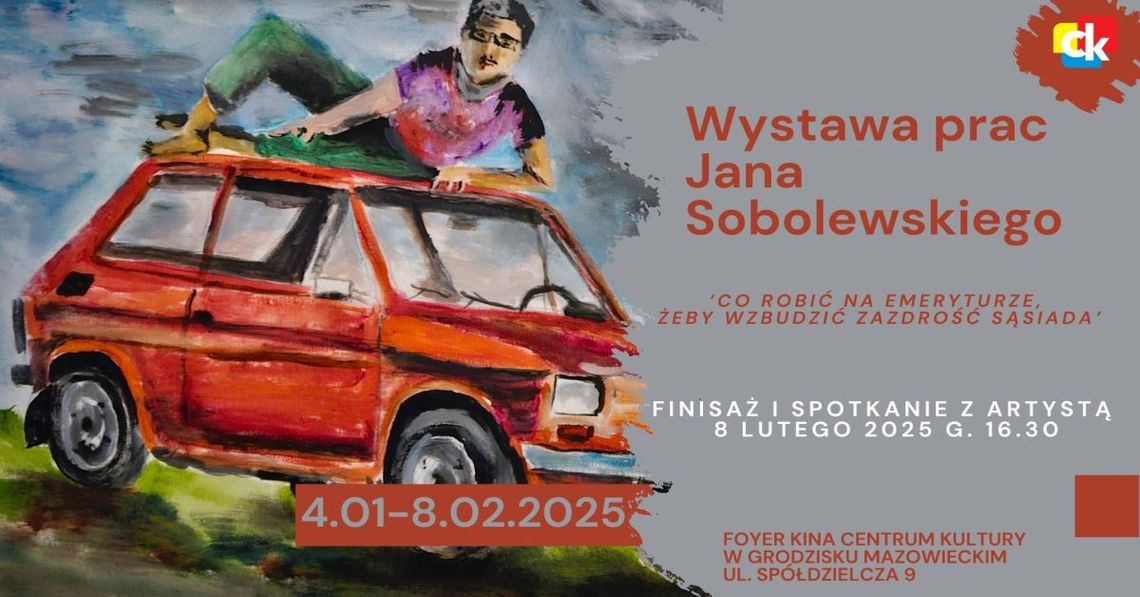 Finisaż wystawy i spotkanie z Janem Sobolewskim