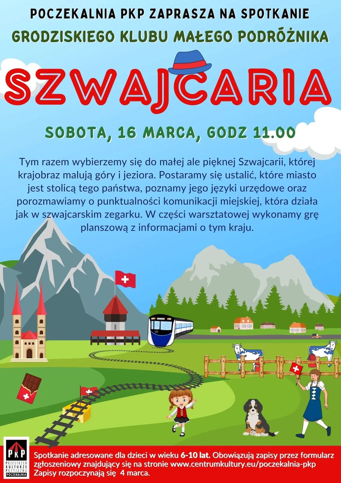 Grodziski Klub Małego Podróżnika – Szwajcaria Grodziski Klub Małego Podróżnika – Szwajcaria