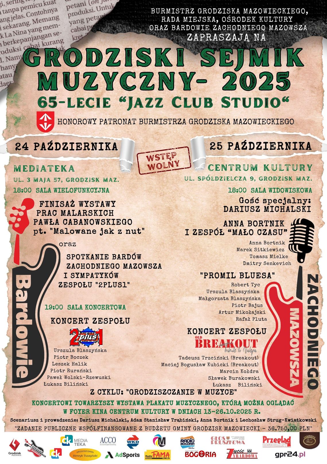 Grodziski Sejmik Muzyczny- 2025 Grodziski Sejmik Muzyczny- 2025