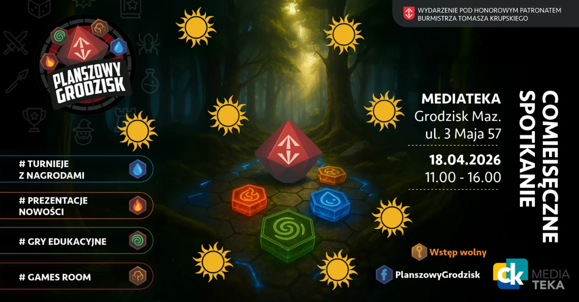 Grodziskie Spotkania Planszówkowe – Planszowy Grodzisk