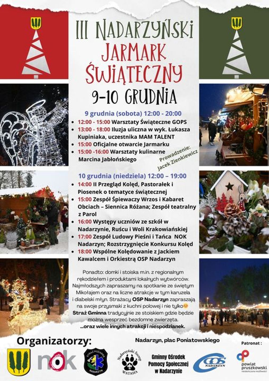 III Nadarzyński Jarmark Świąteczny - pl. Poniatowskiego w Nadarzynie III Nadarzyński Jarmark Świąteczny - pl. Poniatowskiego w Nadarzynie