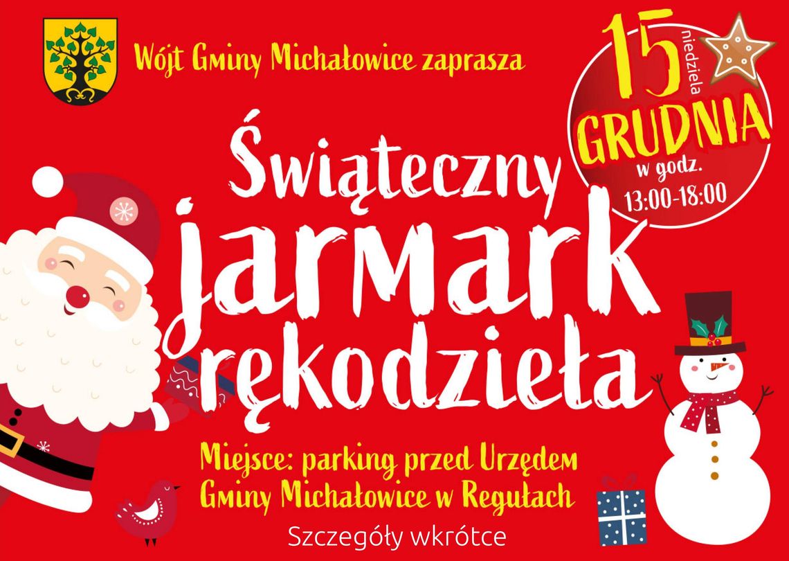 Jarmark Świąteczny Rękodzieła 2024 w Michałowicach