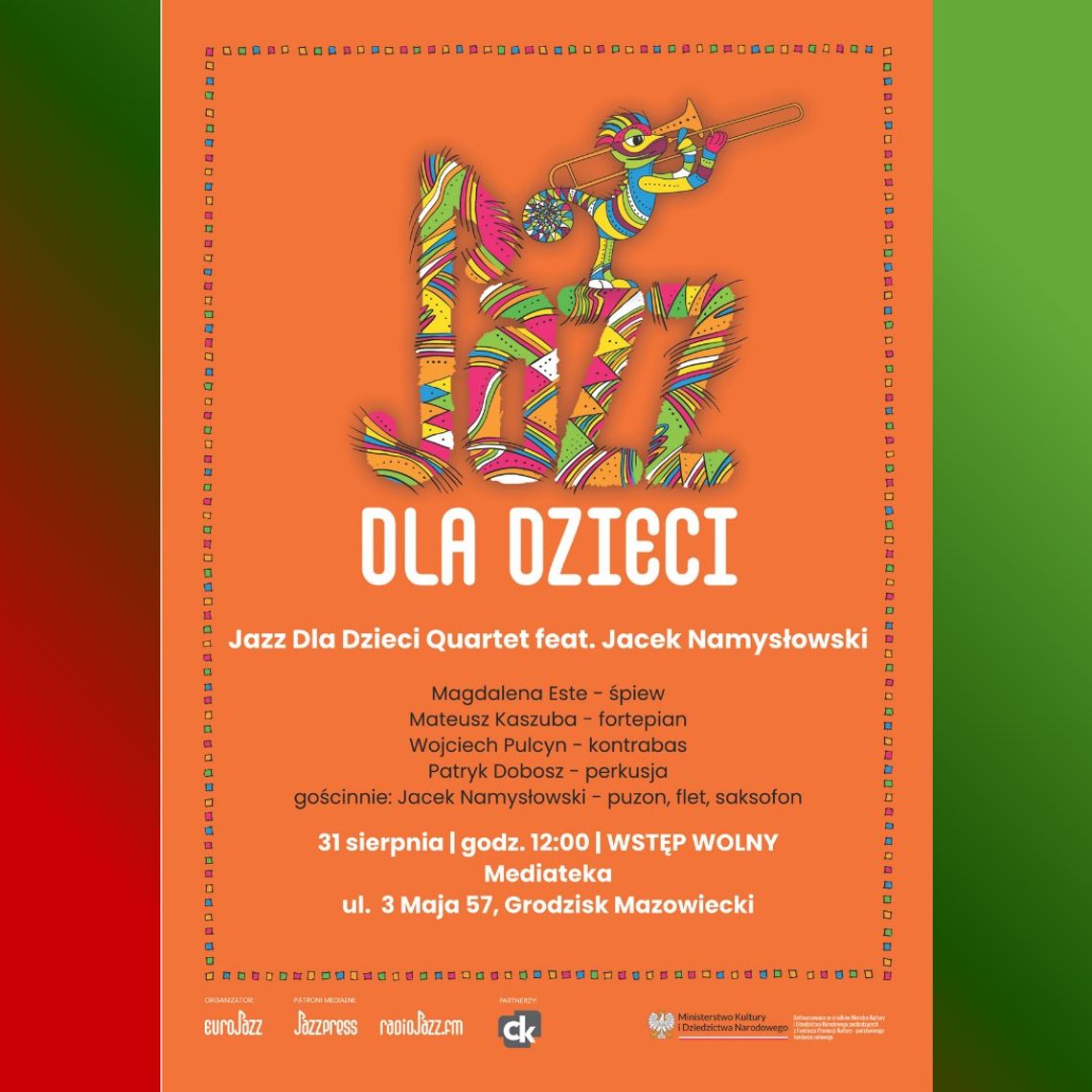 Jazz Dla Dzieci Quartet feat. Jacek Namysłowski Jazz Dla Dzieci Quartet feat. Jacek Namysłowski