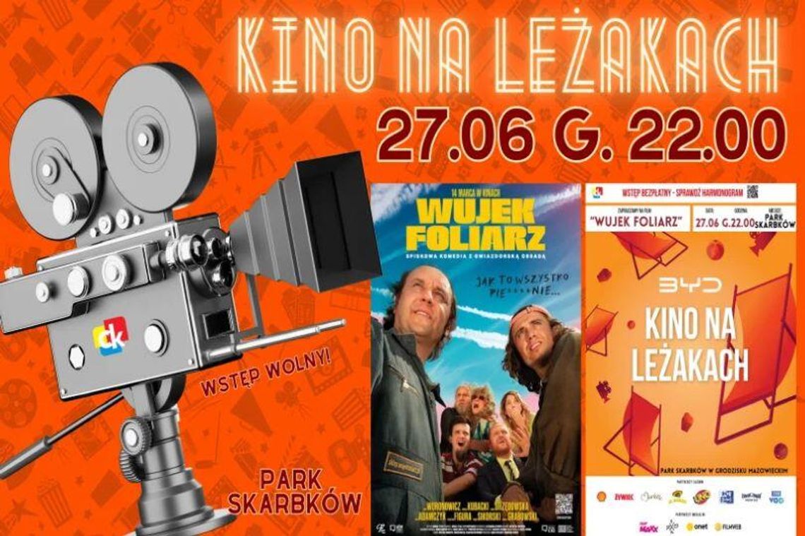 KINO NA LEŻAKACH – „Wujek foliarz” KINO NA LEŻAKACH – „Wujek foliarz”