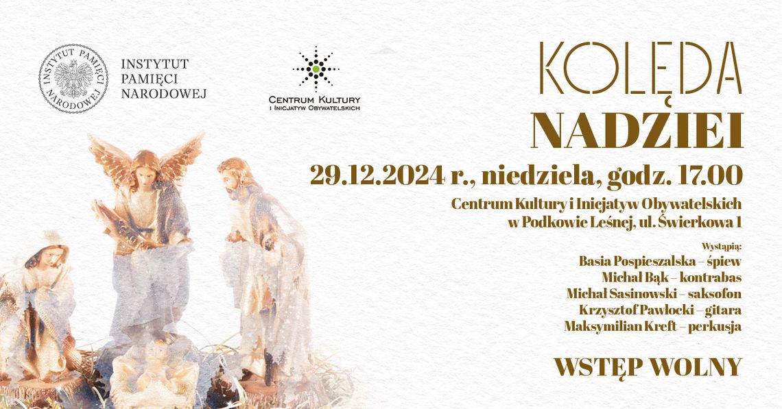 Kolęda nadziei – KONCERT Kolęda nadziei – KONCERT