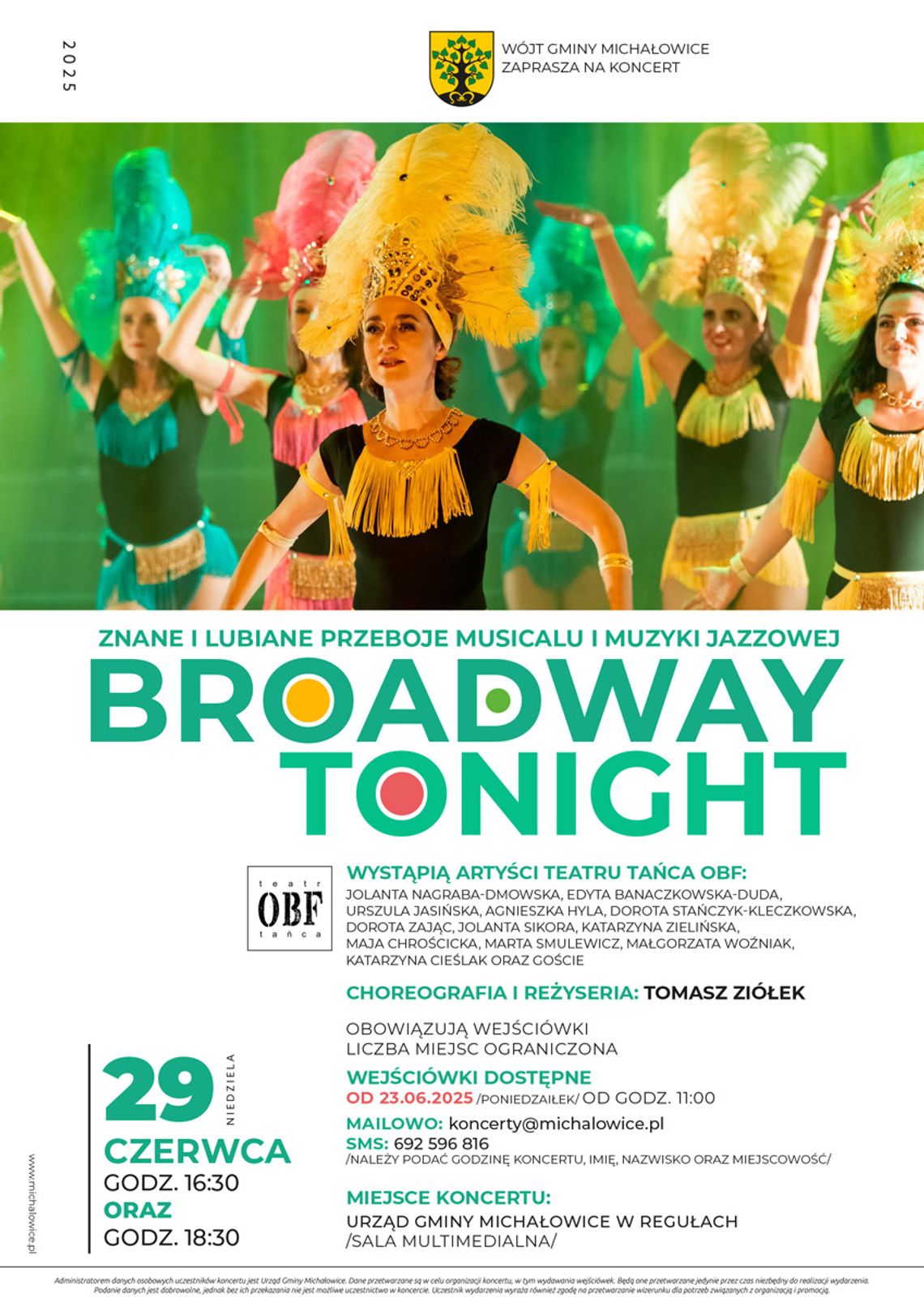 Koncert "Broadway tonight" Koncert "Broadway tonight"
