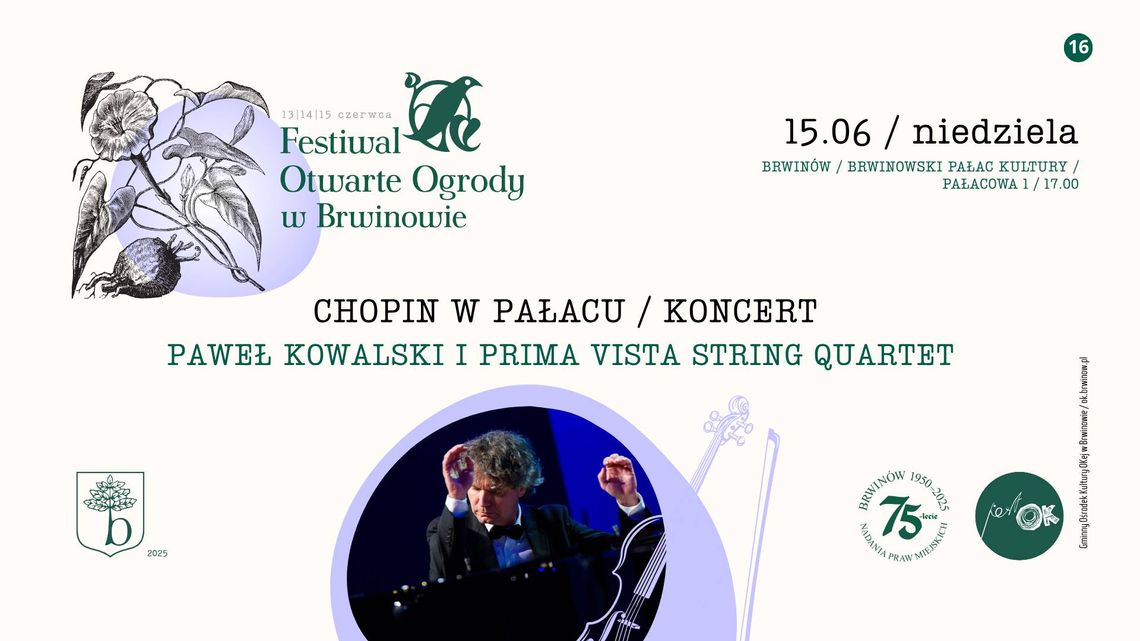 KONCERT - Chopin w Pałacu KONCERT - Chopin w Pałacu