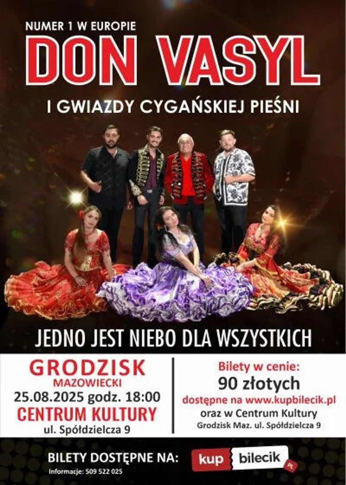 Koncert DON VASYL I GWIAZDY CYGAŃSKIEJ PIOSENKI