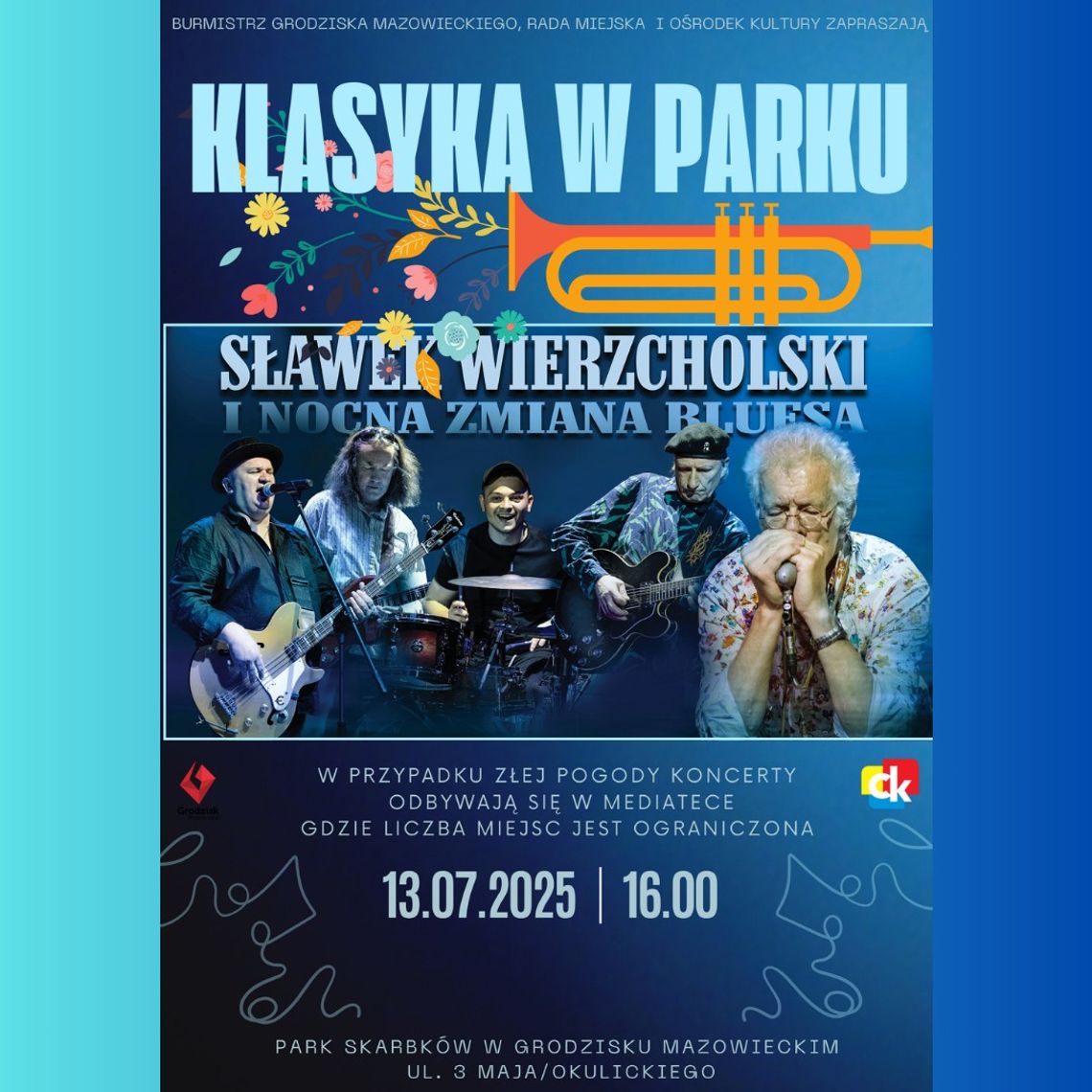 Koncert Klasyka w Parku - Nocna Zmiana Bluesa