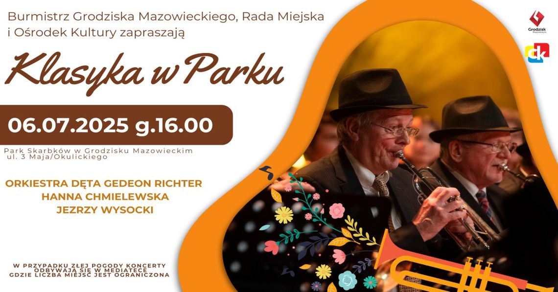 Koncert Klasyka w Parku - Orkiestra Gedeon Richter Koncert Klasyka w Parku - Orkiestra Gedeon Richter