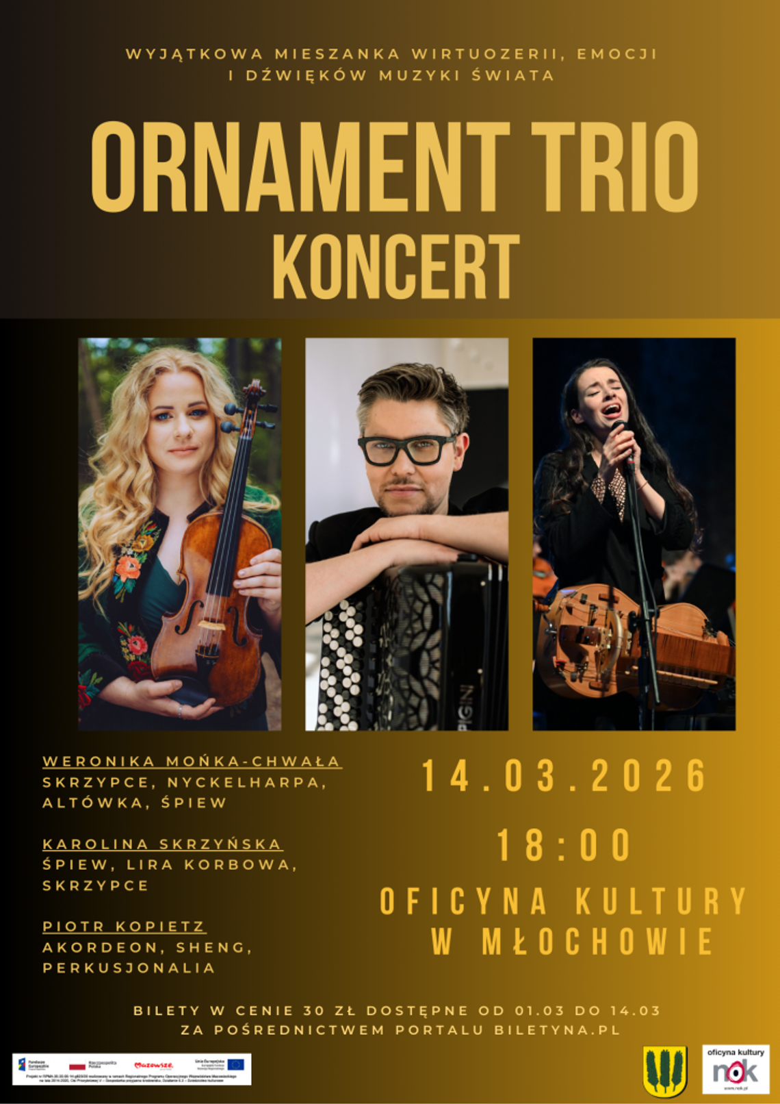 Koncert ORNAMENT TRIO
