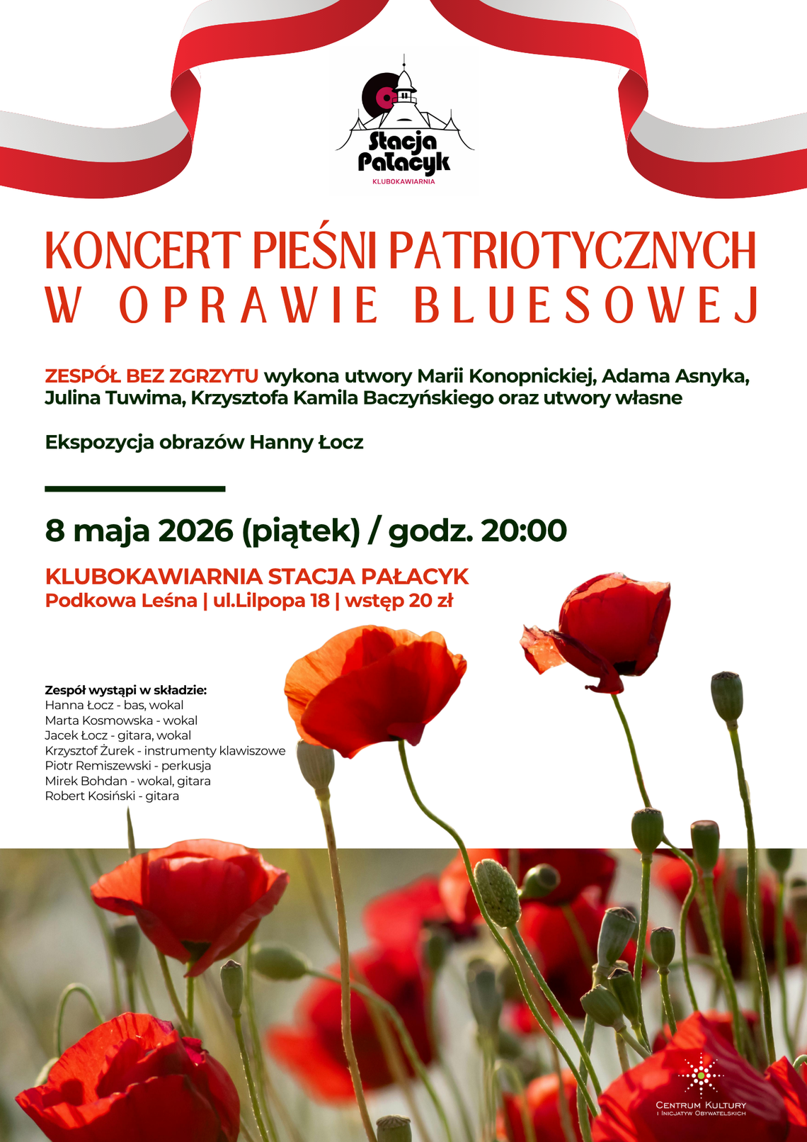 Koncert pieśni patriotycznych w oprawie bluesowej