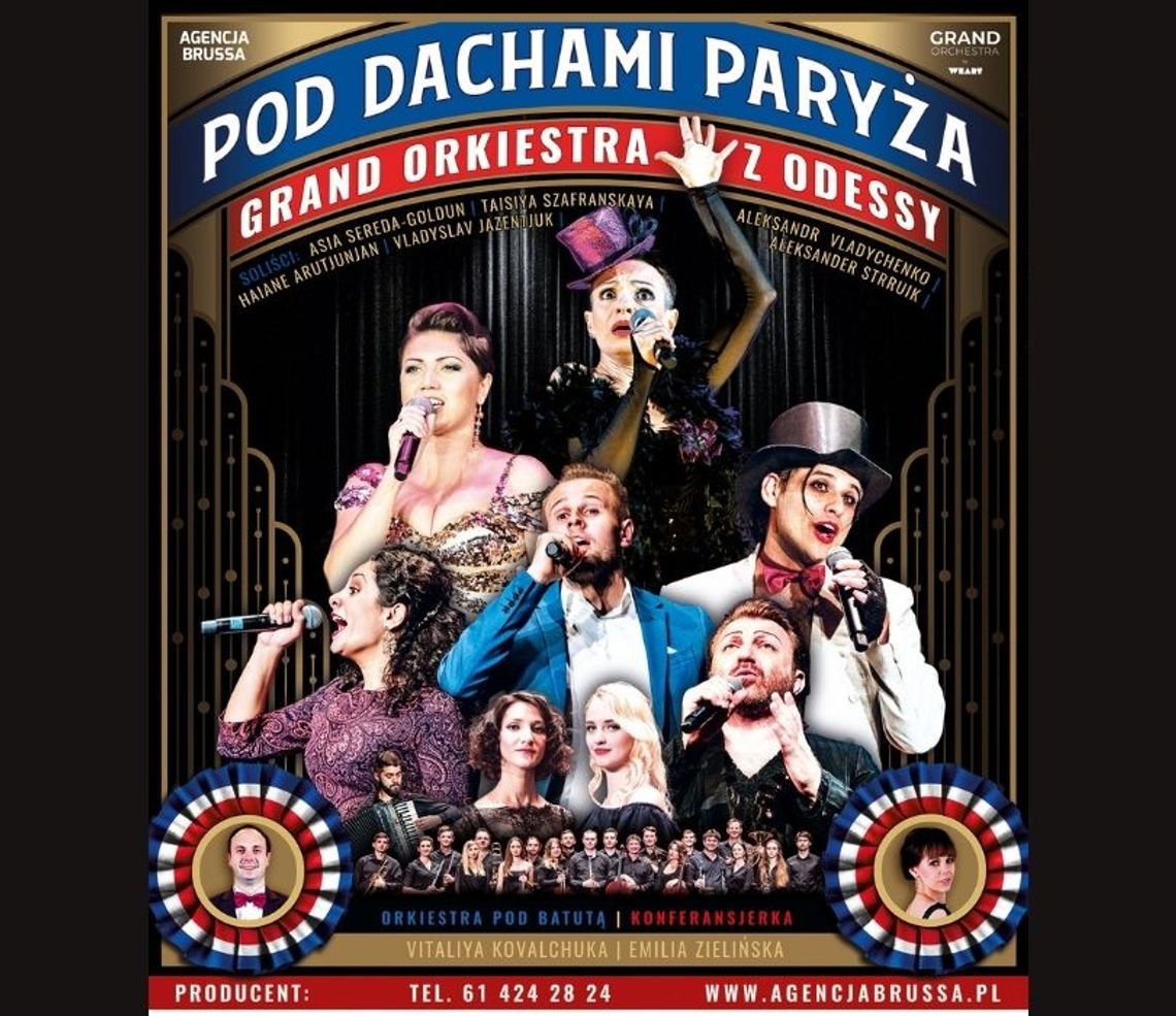 KONCERT - „Pod dachami Paryża” koncert muzyki francuskiej