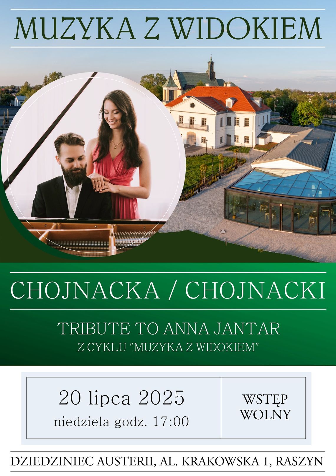 Koncert „Tribute to Anna Jantar” - duet Chojnacka / Chojnacki
