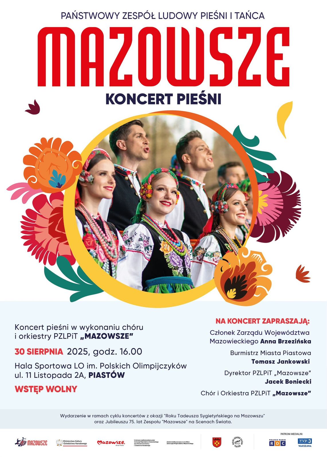 Koncert zespołu MAZOWSZE w Piastowie