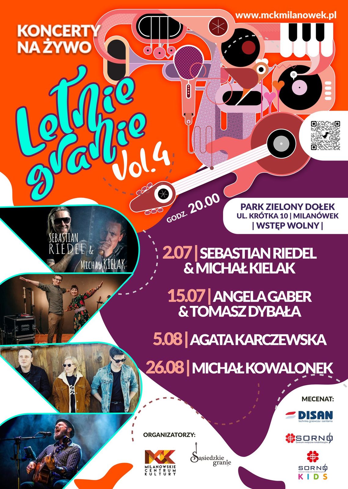 Letnie Granie w Milanówku vol. 4 - koncert na żywo Letnie Granie w Milanówku vol. 4 - koncert na żywo