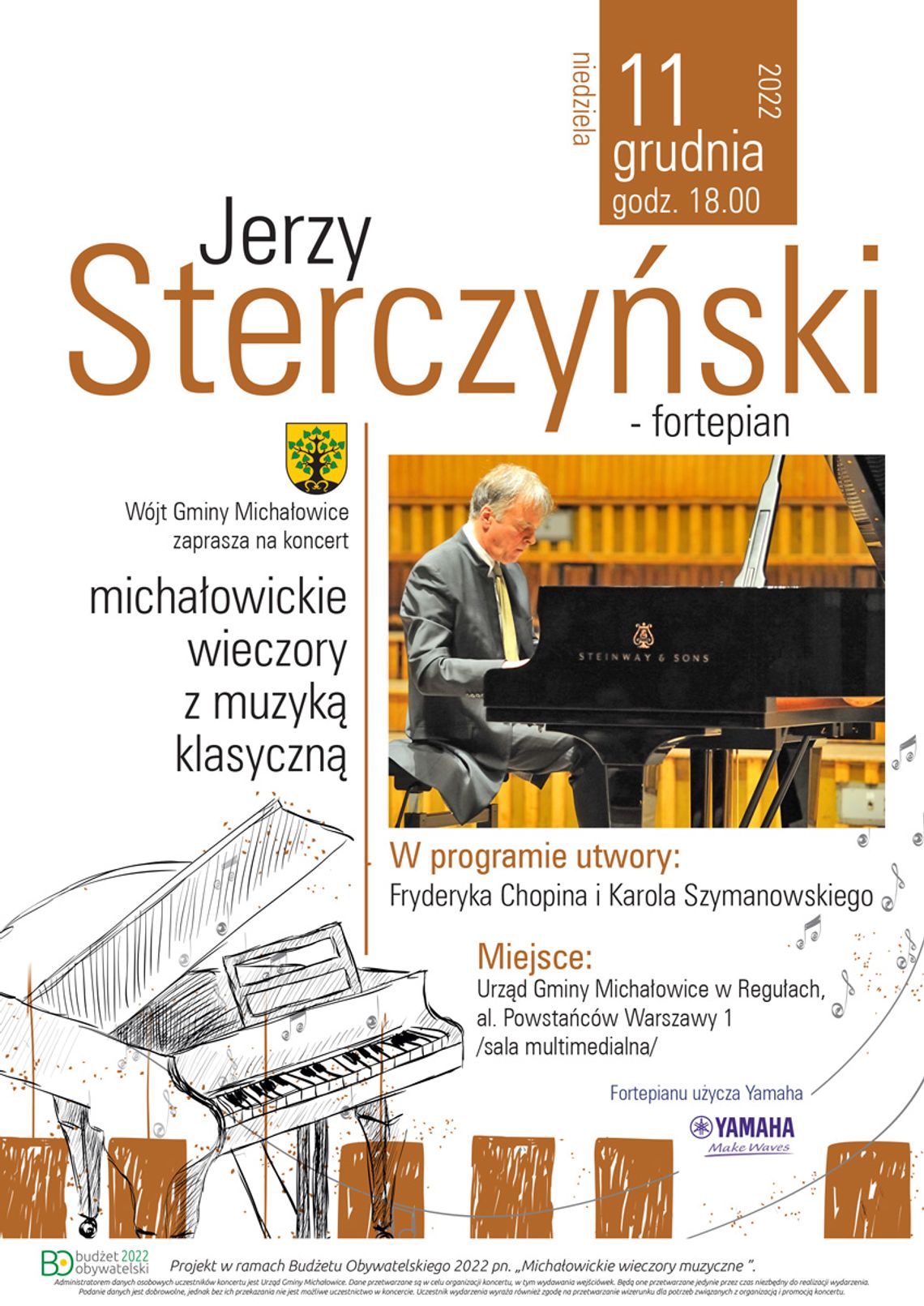 Michałowickie wieczory z muzyką klasyczną - Jerzy Sterczyński Michałowickie wieczory z muzyką klasyczną - Jerzy Sterczyński