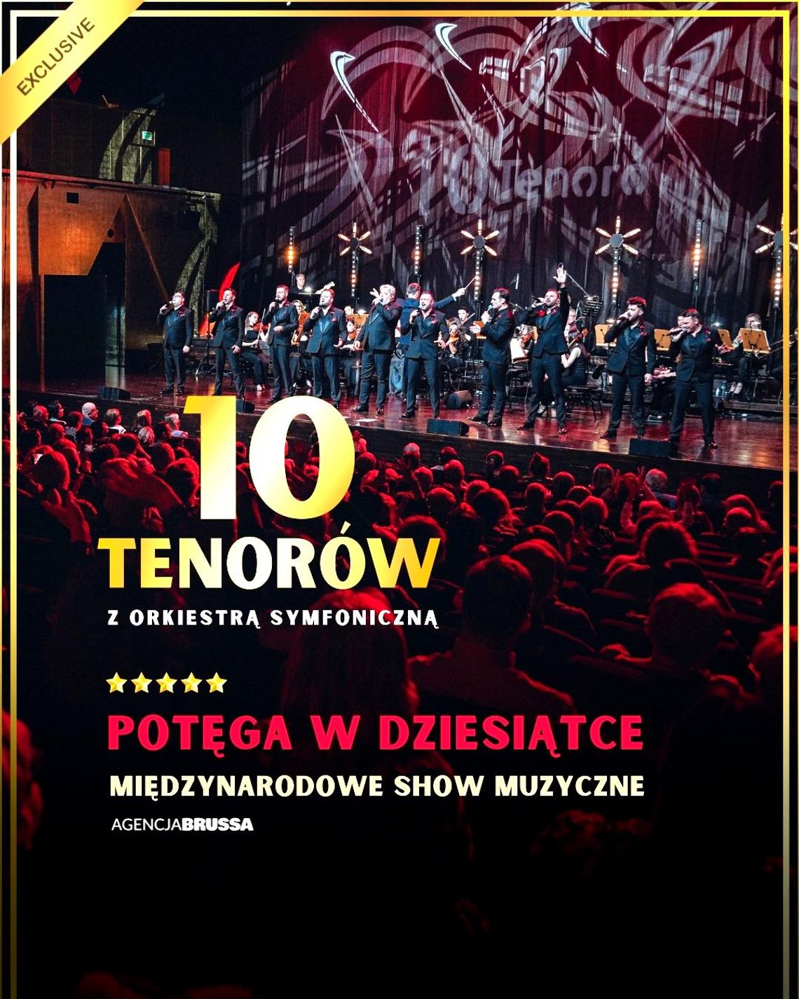 Międzynarodowe Show Muzyczne - 10 tenorów - Potęga w dziesiątce w Grodzisku Mazowieckim Międzynarodowe Show Muzyczne - 10 tenorów - Potęga w dziesiątce w Grodzisku Mazowieckim