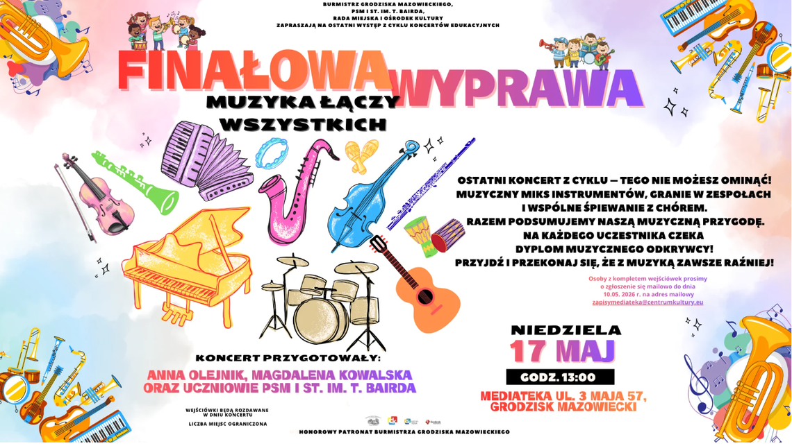 Muzyczna Przygoda – Koncert dla Małych Odkrywców Muzyczna Przygoda – Koncert dla Małych Odkrywców