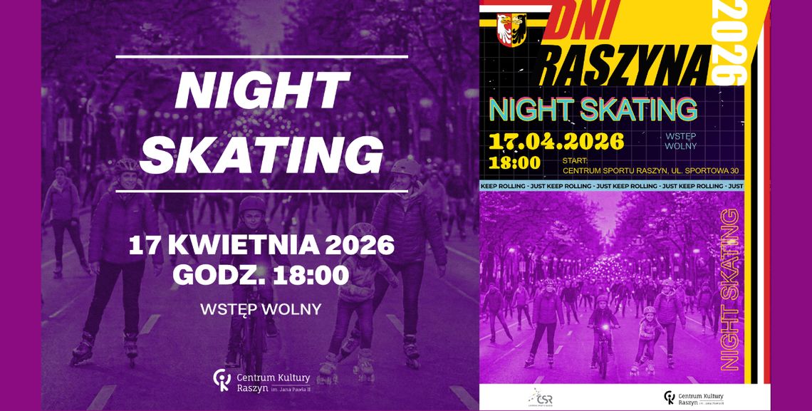 Night Skating w Raszynie
