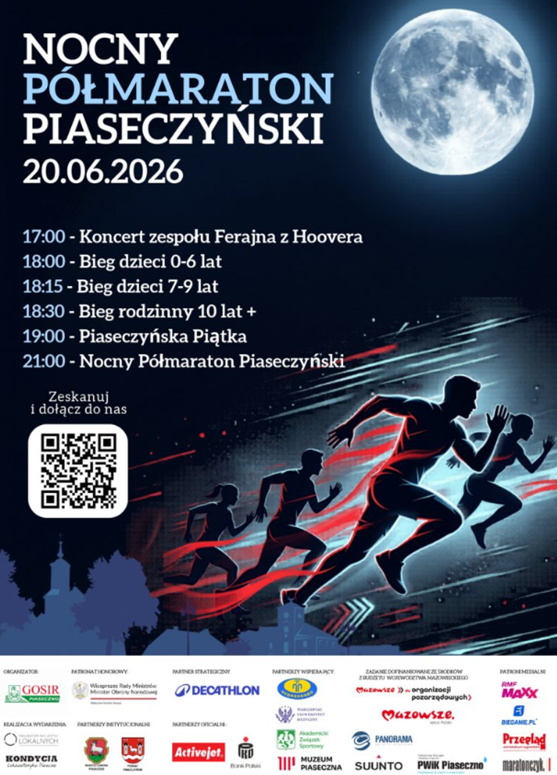 Nocny Półmaraton Piaseczyński 2026
