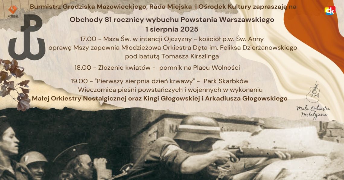 Obchody 81 rocznicy wybuchu Powstania Warszawskiego Obchody 81 rocznicy wybuchu Powstania Warszawskiego